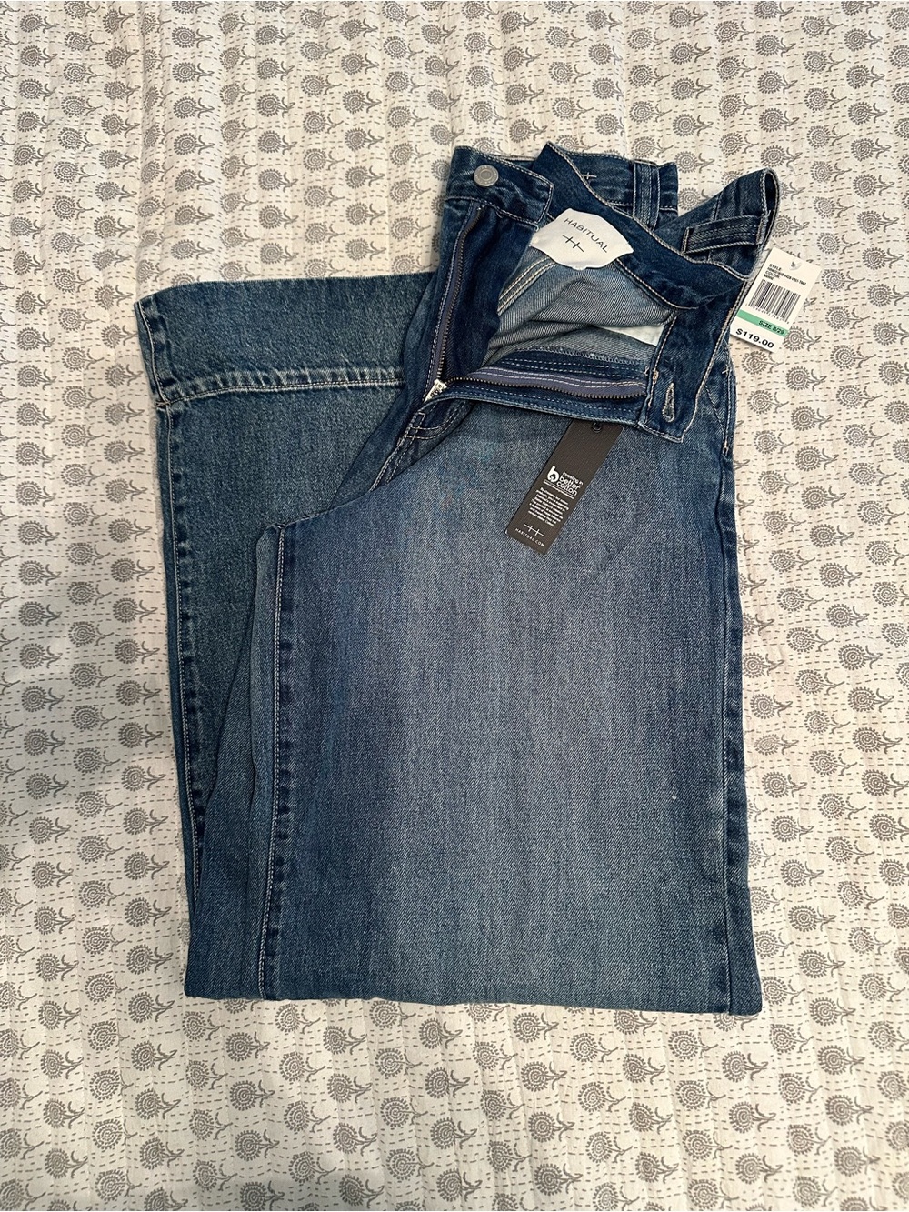 Habitual Women's Dark Blue Flare Jeans